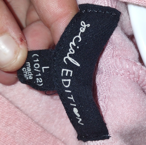 Girls Sequin Hoodie - Picture 3 of 3